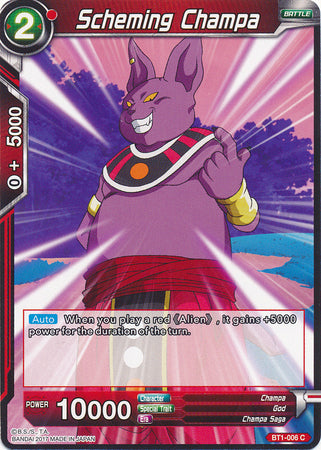 Scheming Champa (BT1-006) [Galactic Battle]