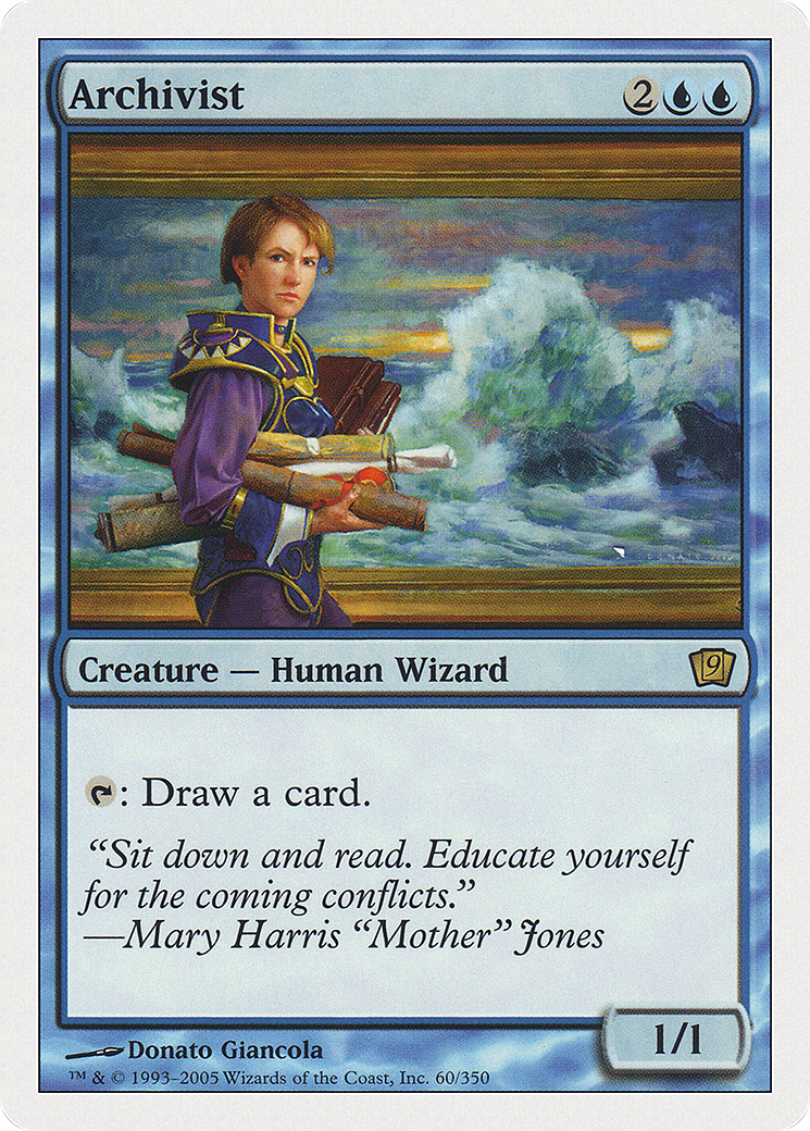 Archivist (9ED-060) - 9th Edition Foil