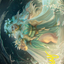Goldberry, River-Daughter // Goldberry, River-Daughter (ALTR-006) - Tales of Middle-earth Art Series (Borderless)