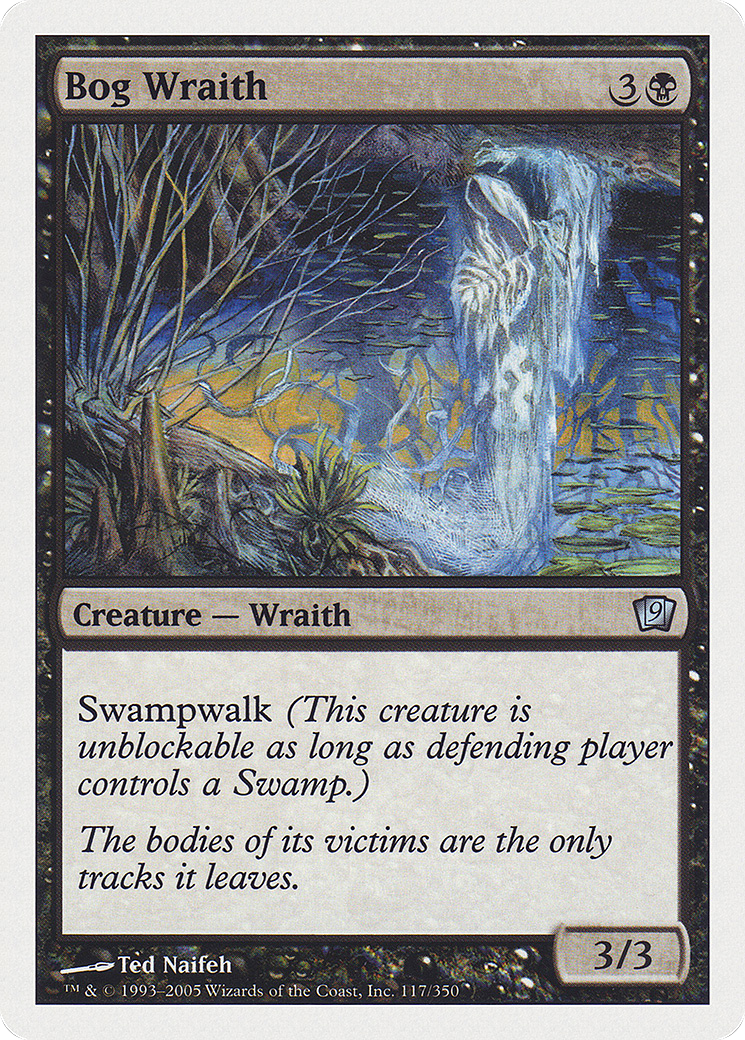 Bog Wraith (9ED-117) - 9th Edition Foil