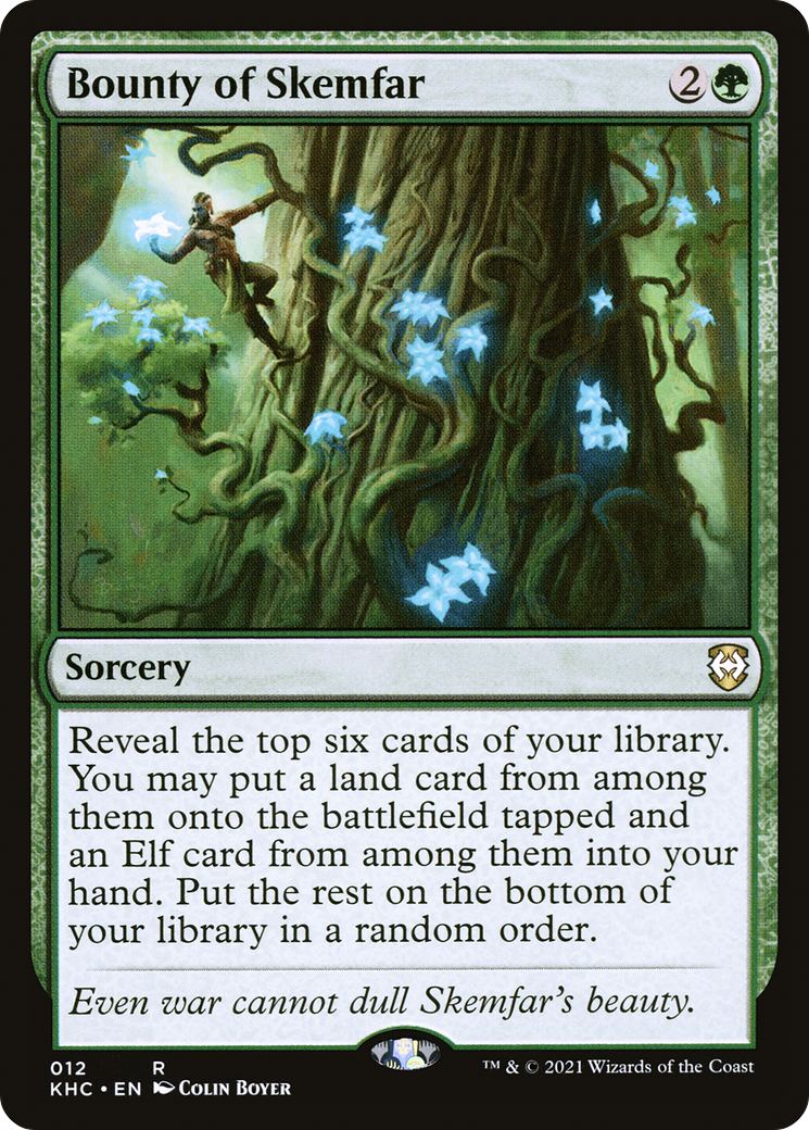 Bounty of Skemfar [Kaldheim Commander]