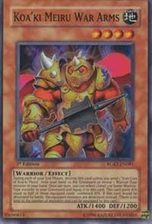 Koa'ki Meiru War Arms [RGBT-EN081] Super Rare