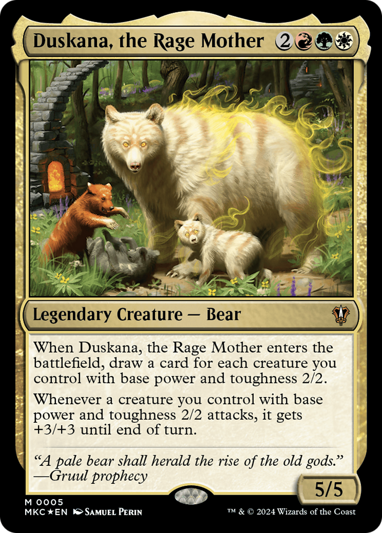 Duskana, the Rage Mother [Murders at Karlov Manor Commander]