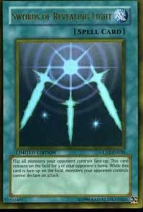 Swords of Revealing Light [GLD1-EN030] Gold Rare