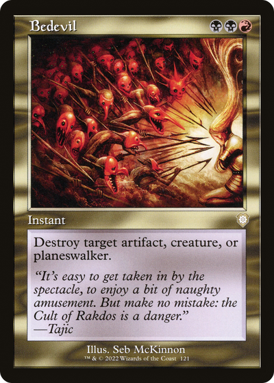 Bedevil (Retro) [The Brothers' War Commander]