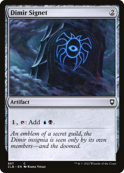 Dimir Signet [Commander Legends: Battle for Baldur's Gate]