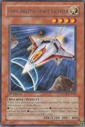 Lord British Space Fighter [SOVR-EN035] Rare