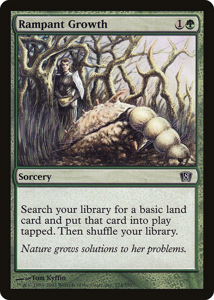 Rampant Growth (8ED-274) - 8th Edition Foil