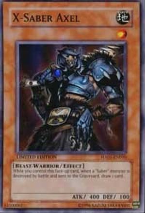 X-Saber Axel [HA01-EN010] Super Rare