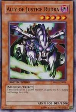 Ally of Justice Rudra [HA01-EN016] Super Rare