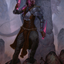 Kaya the Inexorable // Kaya the Inexorable (ASKHM-058) - Art Series: Kaldheim (Borderless) Foil