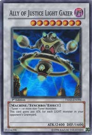 Ally of Justice Light Gazer [TSHD-EN096] Super Rare