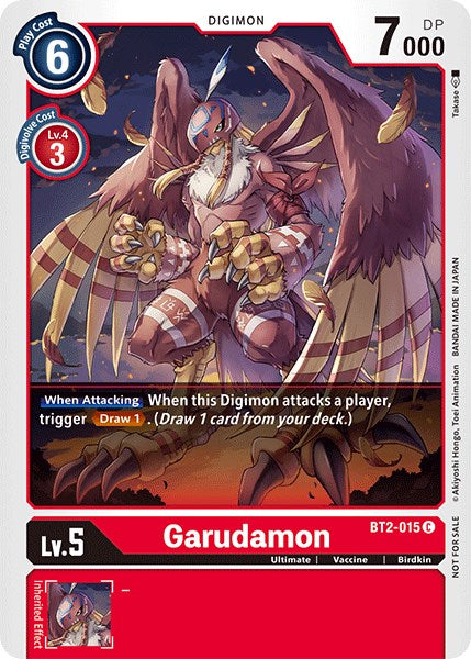Garudamon [BT2-015] (Official Tournament Pack Vol.3) [Release Special Booster Promos]