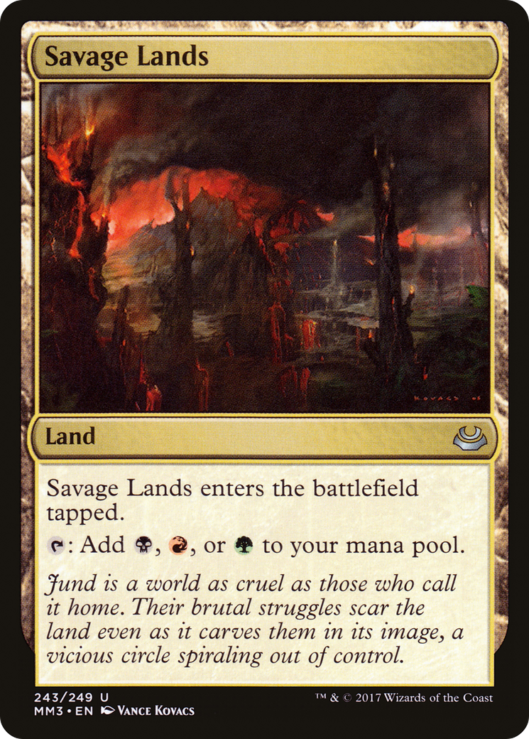 Savage Lands (MM3-243) - Modern Masters 2017