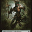 Elf Warrior // Zombie Double-Sided Token [Commander Legends Tokens]