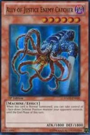 Ally of Justice Enemy Catcher [HA02-EN020] Super Rare