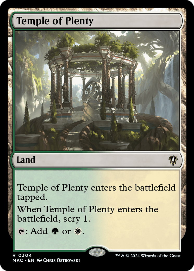 Temple of Plenty [Murders at Karlov Manor Commander]