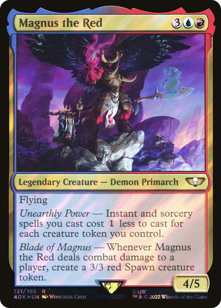 Magnus the Red (Surge Foil) [Warhammer 40,000]