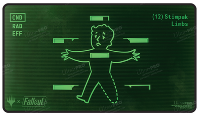 Ultra Pro - MTG - Fallout Playmat: Inventory Management