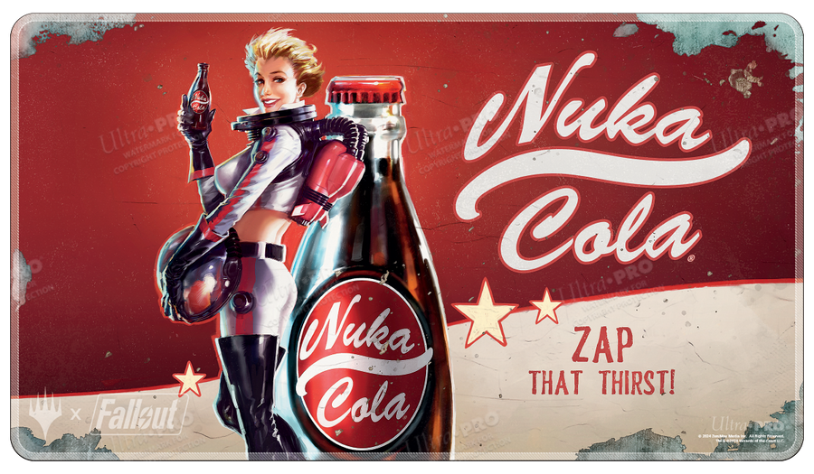 Ultra Pro - Fallout Playmat: Nuka Cola [Foil]