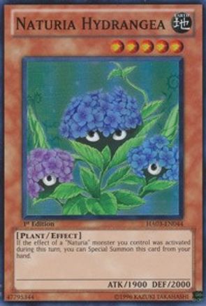 Naturia Hydrangea [HA03-EN044] Super Rare