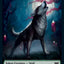 Blood // Wolf (014) Double-Sided Token [Innistrad: Crimson Vow Tokens]