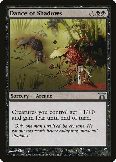 Dance of Shadows [Champions of Kamigawa]