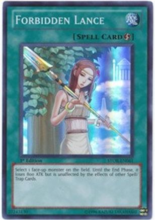 Forbidden Lance [STOR-EN061] Super Rare