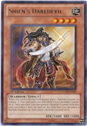 Shien's Daredevil [STOR-EN082] Rare