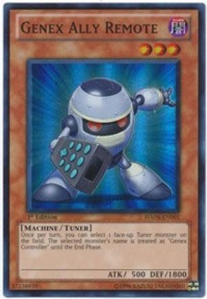 Genex Ally Remote [HA04-EN001] Super Rare