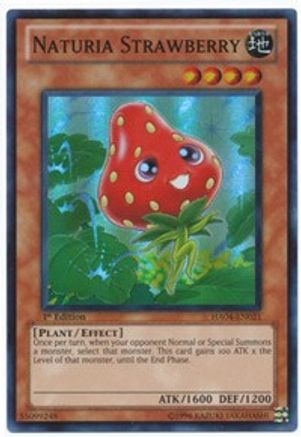 Naturia Strawberry [HA04-EN021] Super Rare