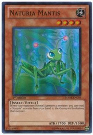 Naturia Mantis [HA04-EN049] Super Rare