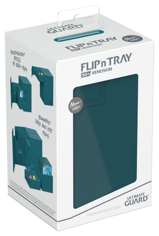 Ultimate Guard Flip 'n' Tray Xenoskin Monocolor Deck Case 80+