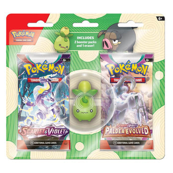Pokemon TCG: Eraser 2-Pack Blisters *Sealed* (Random Choice)