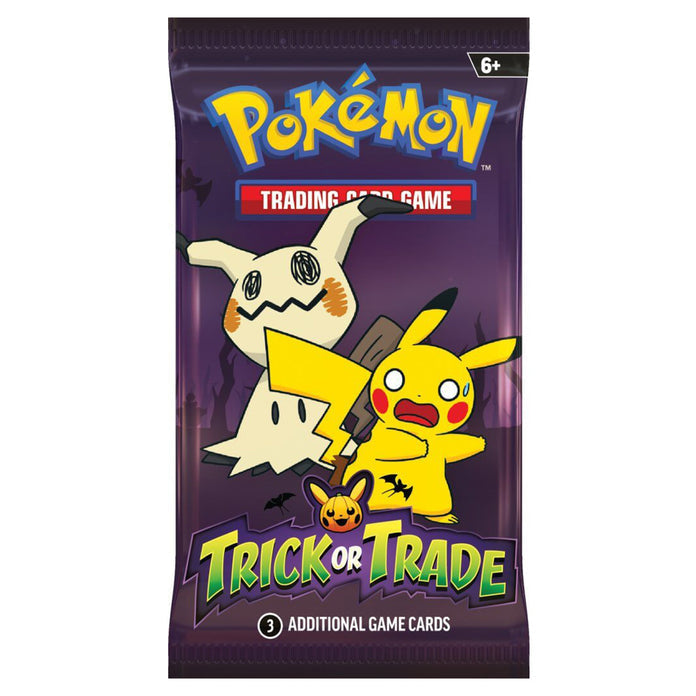 Pokemon TCG: Trick or Trade INDIVIDUAL Booster Pack 2023 *Sealed*