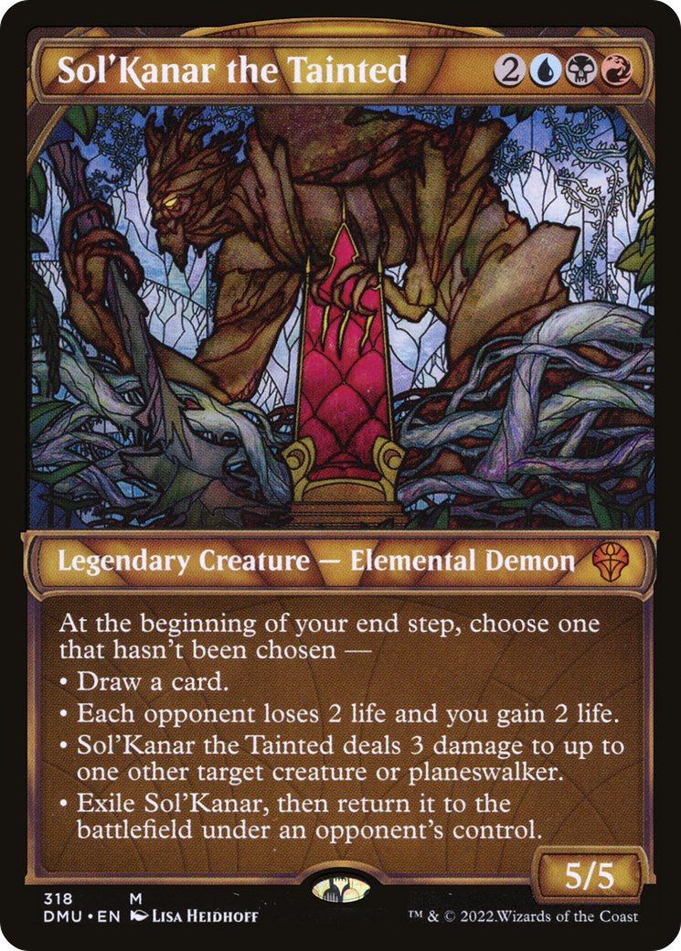 Sol'Kanar the Tainted (Showcase) [Dominaria United]