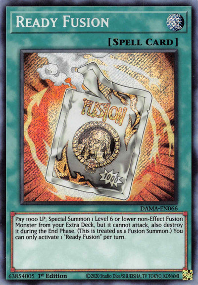 Ready Fusion [DAMA-EN066] Secret Rare