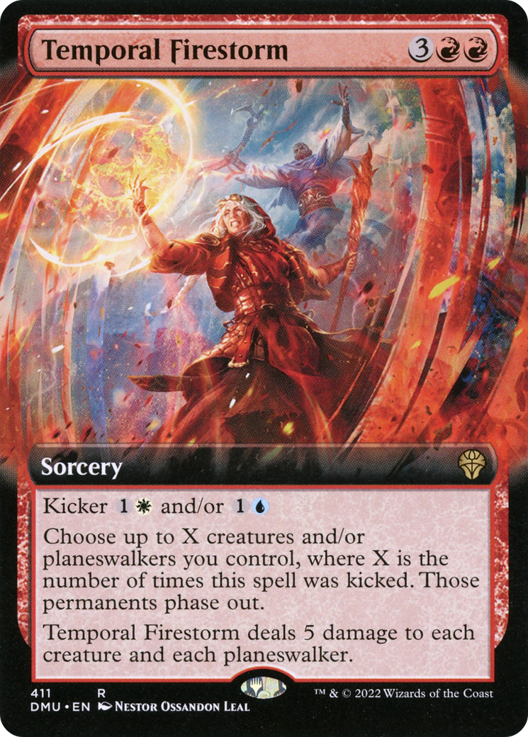 Temporal Firestorm (Extended Art) [Dominaria United]