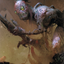 Mold Folk // Mold Folk (ACLB-023) - Battle for Baldur's Gate Art Series (Borderless) Foil