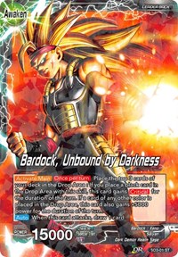 The Masked Saiyan // Bardock, Unbound by Darkness (2018 Big Card Pack) (SD3-01) [Promotion Cards]