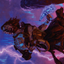 Toralf, God of Fury // Toralf, God of Fury (ASKHM-039) - Art Series: Kaldheim (Borderless)