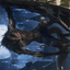 Stalking Predator // Stalking Predator (AMID-040) - Midnight Hunt Art Series (Borderless) Foil