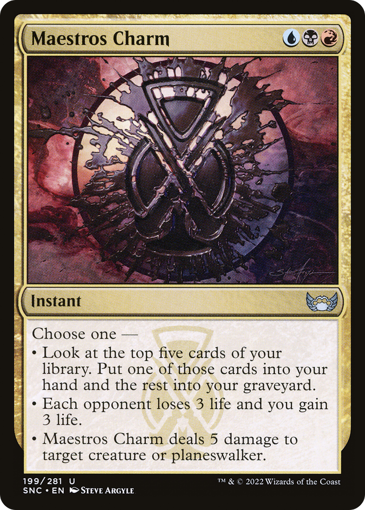Maestros Charm [Streets of New Capenna]