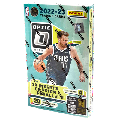 2022-23 Panini NBA Basketball Donruss Optic Booster Box (Retail)