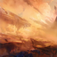 Plains // Plains (AZNR-007) - Zendikar Rising Art Series (Borderless) Foil