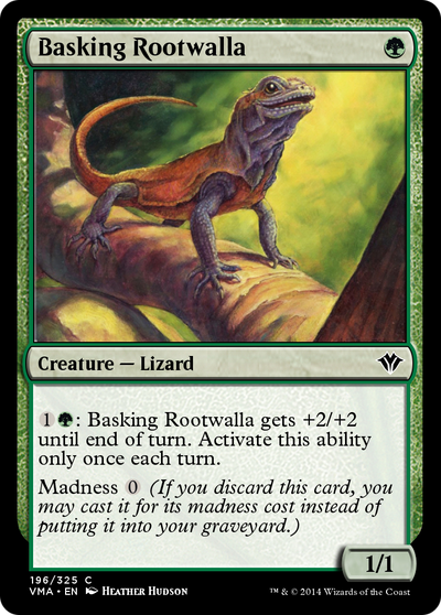 Basking Rootwalla (VMA-196) - Vintage Masters Foil
