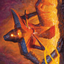 Molten Gatekeeper // Molten Gatekeeper (AMH3-005) - Modern Horizons 3 Art Series (Borderless)