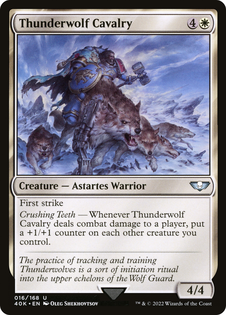 Thunderwolf Cavalry [Warhammer 40,000]