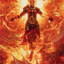 Chandra, Hope's Beacon // Chandra, Hope's Beacon (AMOM-030) - March of the Machine Art Series (Borderless)