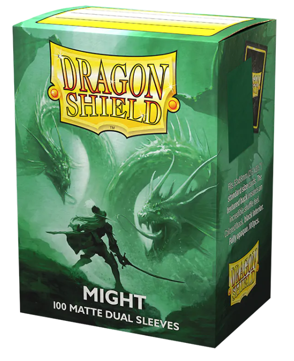 Dragonshield Sleeves -  Dual Might Matte (Standard Size 100 Pack)